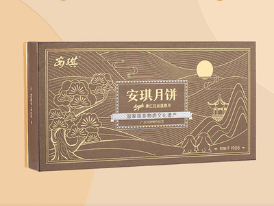 安琪果仁拉丝莲蓉月饼