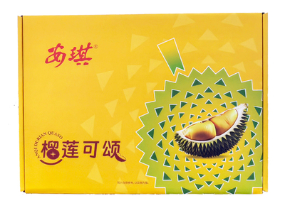 安琪榴莲可颂饼405g