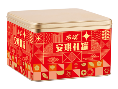 安琪陈皮金吉沙琪玛450g