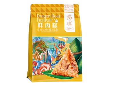 安琪鲜肉粽200g
